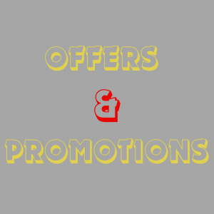 Offers and Promotions